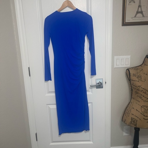 NEW SWEATY BETTY Explorer Sculpt Ruched {$148} Electric Blue Long Sleeve XS - Picture 8 of 8